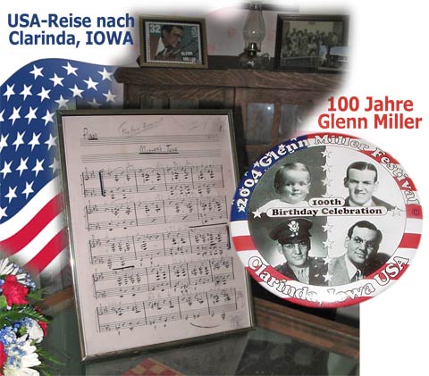 USA-Reise anlsslich des 100.Geburtstages von Glenn Miller